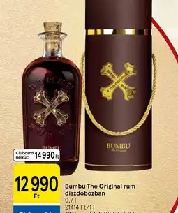 Tesco Bumbu The Original rum ajánlat