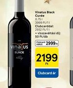Tesco Vinatus Black Cuvée ajánlat