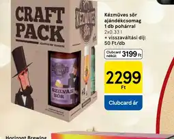 Tesco Kézműves sör ajándékcsomag ajánlat