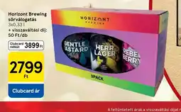 Tesco Horizon Brewing sörválogatás ajánlat
