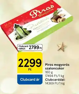 Tesco Piros mogyors szaloncukor ajánlat