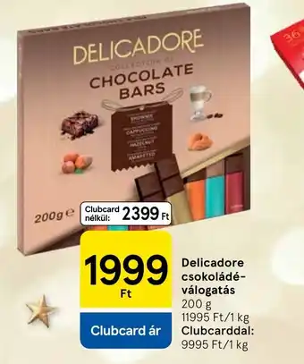 Tesco Delicadore csokoládé-válogatás ajánlat