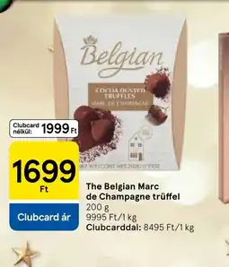 Tesco The Belgian Marc de Champagne trüffel ajánlat