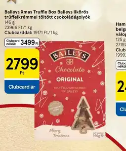 Tesco Baileys Xmas Truffle Box ajánlat