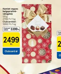 Tesco Hamlet vegyes belgapraliné-válogatás ajánlat
