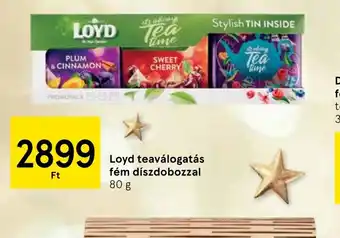 Tesco Loyd teaválogatás ajánlat