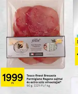 Tesco Tesco finest Bresaola ajánlat