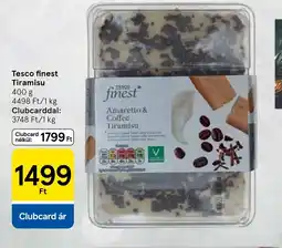 Tesco Tesco finest Tiramisu ajánlat