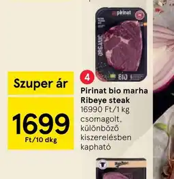 Tesco Pirinat bio marha Ribeye steak ajánlat