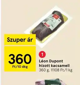 Tesco Léon Dupont hízott kacsamel ajánlat