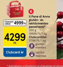 Tesco Il Pane di Anna panettone ajánlat