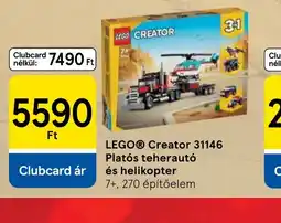 Tesco LEGO® Creator 31146 Plats teheraut és helikopter ajánlat