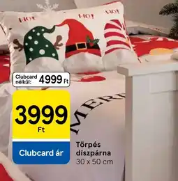 Tesco Törpés díszpárna ajánlat