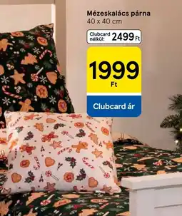 Tesco Mézeskalács párna ajánlat