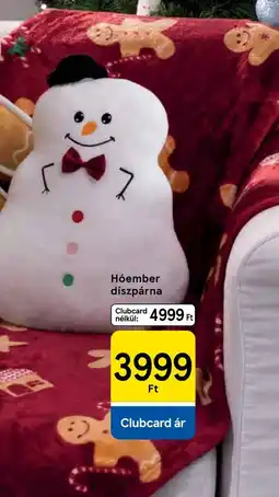 Tesco Hember díszpárna ajánlat