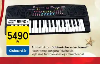 Tesco Szintetizátor ajánlat