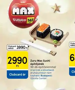 Tesco Zuru Max Sushi építőjáték ajánlat