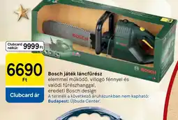 Tesco Bosch játék láncfűrész ajánlat