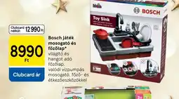 Tesco Bosch játék mosogat és főzőlap ajánlat