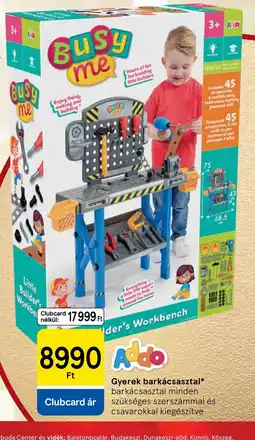 Tesco Busy Me Gyerek barkácsasztal ajánlat