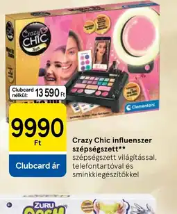 Tesco Crazy Chic Influenszer szépségszett ajánlat