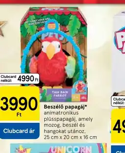 Tesco Beszélő papagáj ajánlat