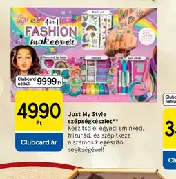Tesco Just My Style szépségkészlet ajánlat