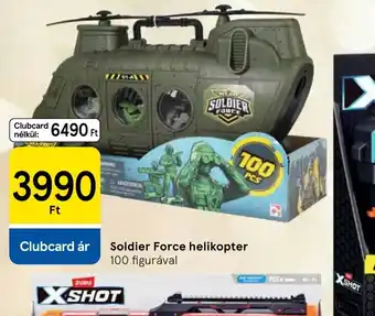 Tesco Soldier Force helikopter ajánlat