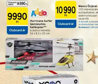 Tesco Hurricane Surfer távirányíts helikopter ajánlat