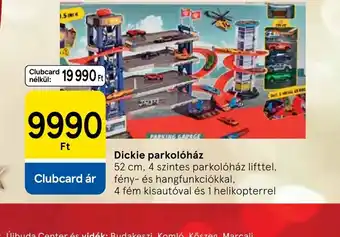 Tesco Dickie parkolház ajánlat
