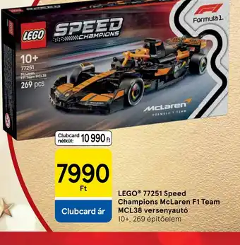 Tesco LEGO® 77251 Speed Champions McLaren F1 Team ajánlat