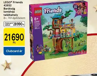Tesco LEGO® Friends 42652 Barátság lombház találkahely ajánlat