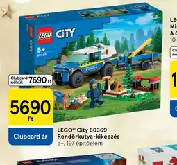 Tesco LEGO® City 60369 Rendőrkutya-kiképzés ajánlat