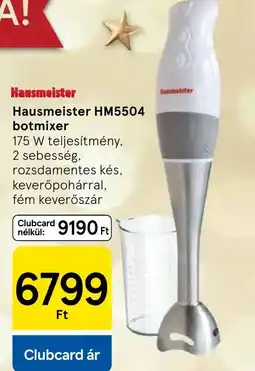 Tesco Hausmeister HM5504 botmixer ajánlat