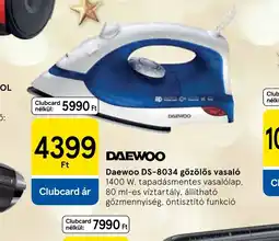 Tesco DAEWOO gőzölős vasal ajánlat