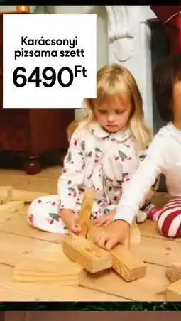 Tesco Karácsonyi pizsama szett ajánlat