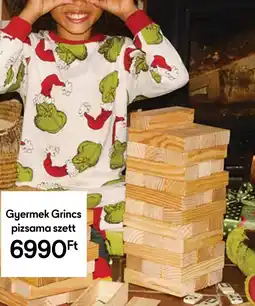 Tesco Gyermek Grincs pizsama szett ajánlat