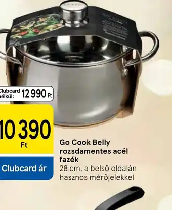 Tesco Go Cook Belly ajánlat
