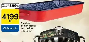Tesco Emallon zománcozott tésztasütő ajánlat