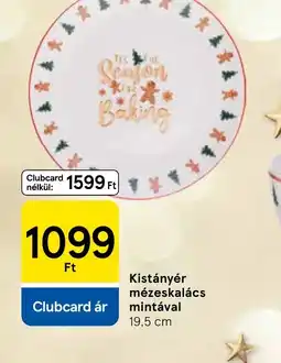 Tesco Kistányér ajánlat