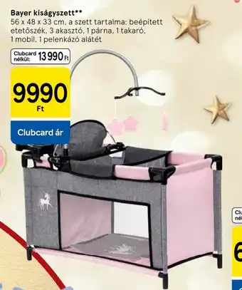 Tesco Bayer kiságyszett ajánlat