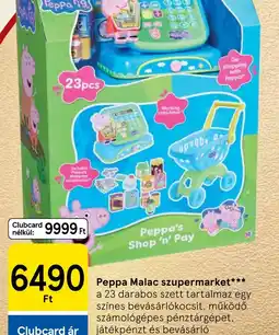 Tesco Peppa Malac szupermarket ajánlat