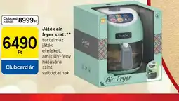 Tesco Játék air fryer szett ajánlat