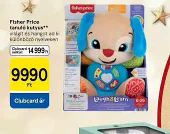 Tesco Fisher Price tanul kutyus ajánlat