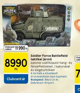 Tesco Soldier Force Battlefield taktikai jármű ajánlat