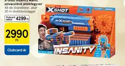 Tesco X-SHOT INSANITY MANIC szivacslövő játékfegyver ajánlat