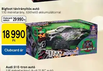 Tesco Bigfoot távirányíts aut ajánlat