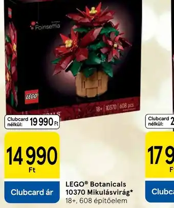 Tesco LEGO® Botanicals 10370 Mikulásvirág ajánlat