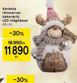 Tesco Kerámia rénszarvas dekoráci ajánlat