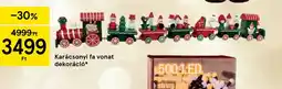 Tesco Karácsonyi fa vonat dekoráci ajánlat